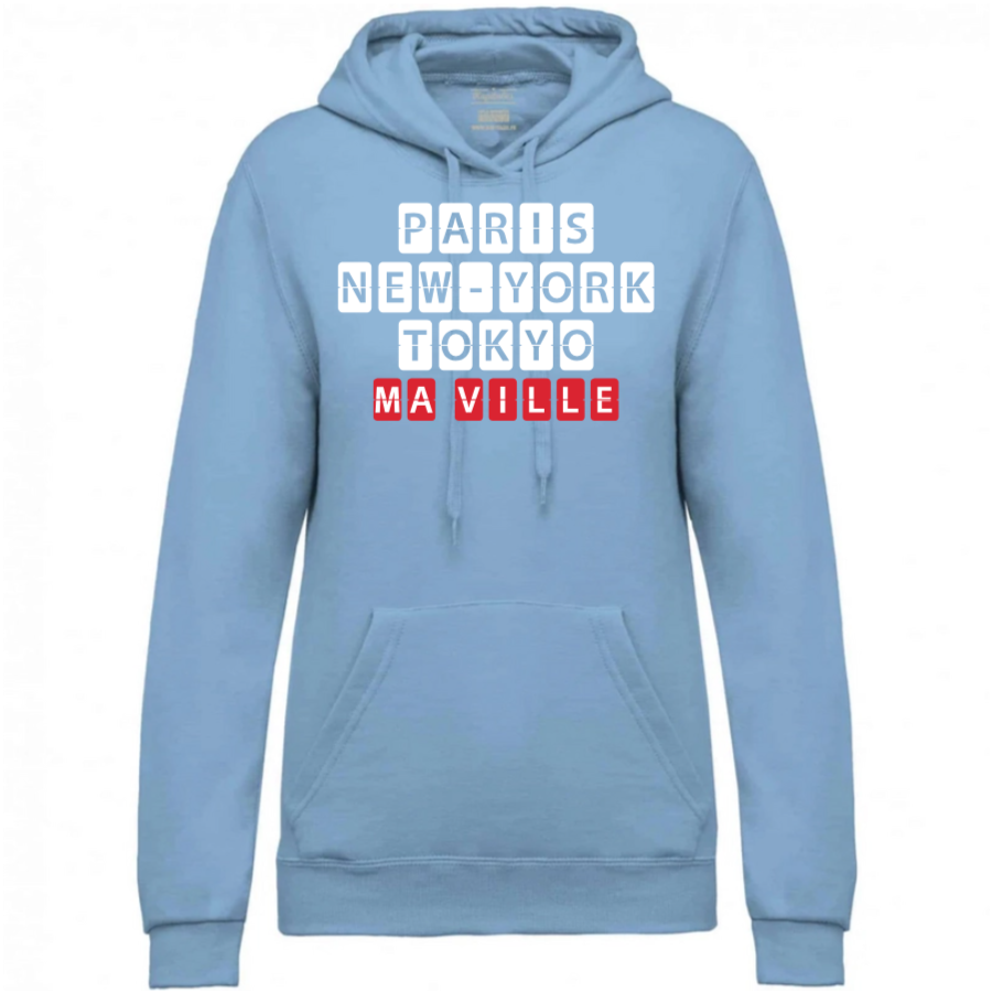 Sweat à Capuche Femme personnalisé-2