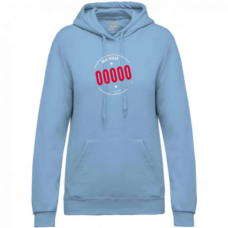 Sweat à Capuche Femme personnalisé-3