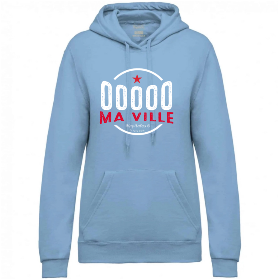 Sweat à Capuche Femme personnalisé-4
