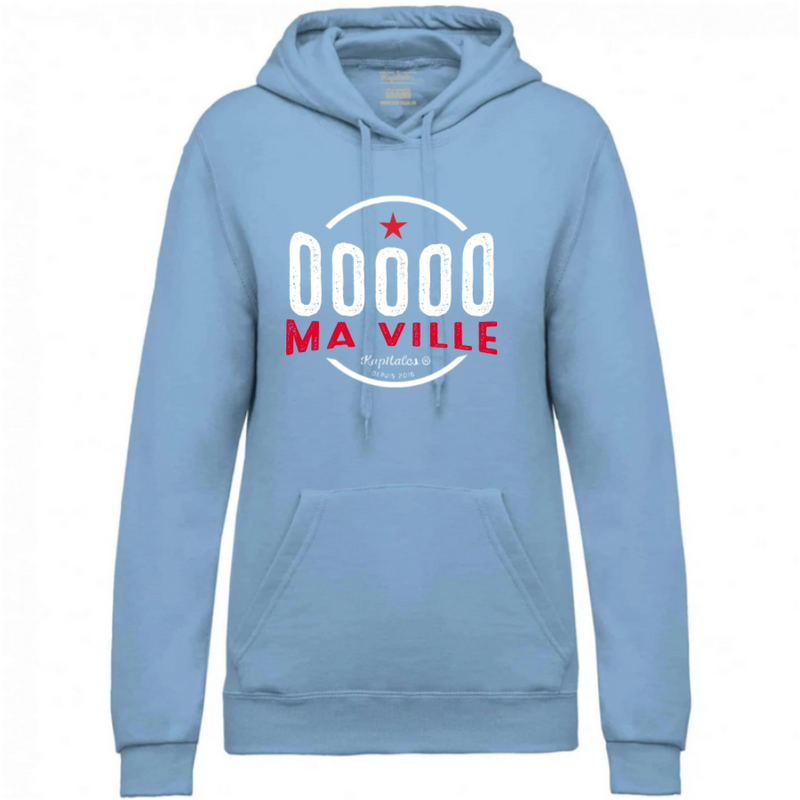 Sweat à Capuche Femme personnalisé-4