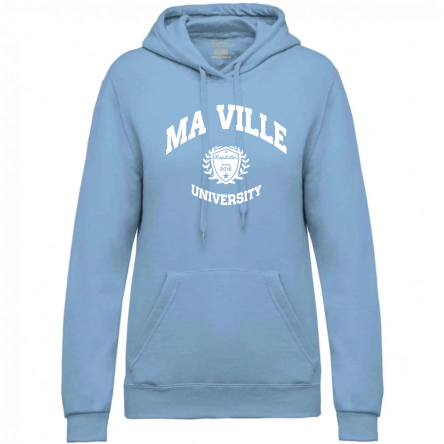 Sweat à Capuche Femme personnalisé-5