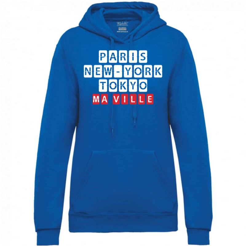 Sweat à Capuche Femme personnalisé-2