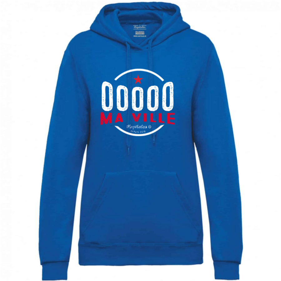 Sweat à Capuche Femme personnalisé-4
