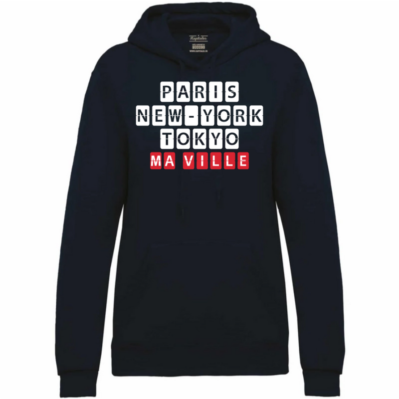Sweat à Capuche Femme personnalisé-2