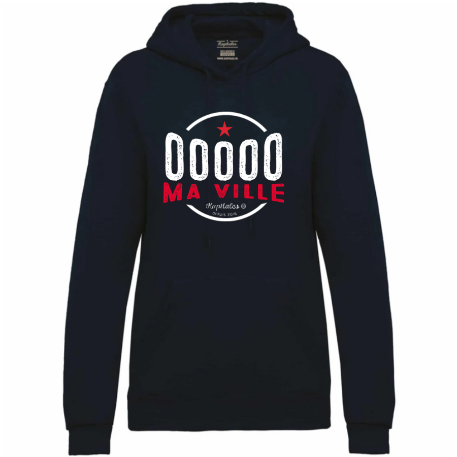 Sweat à Capuche Femme personnalisé-4