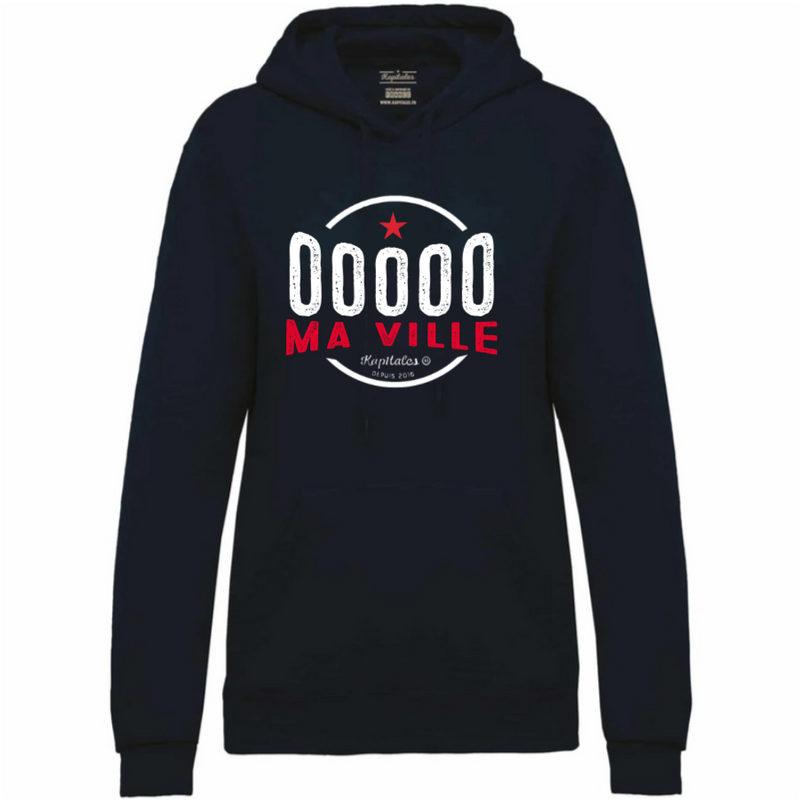 Sweat à Capuche Femme personnalisé-4