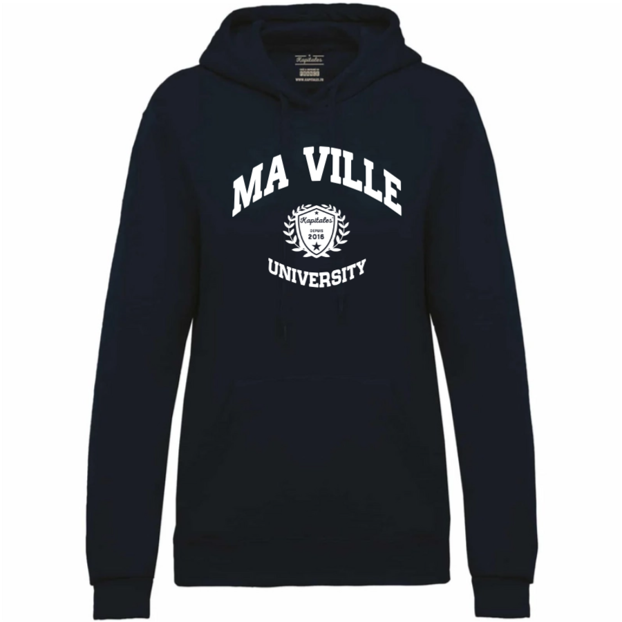 Sweat à Capuche Femme personnalisé-5
