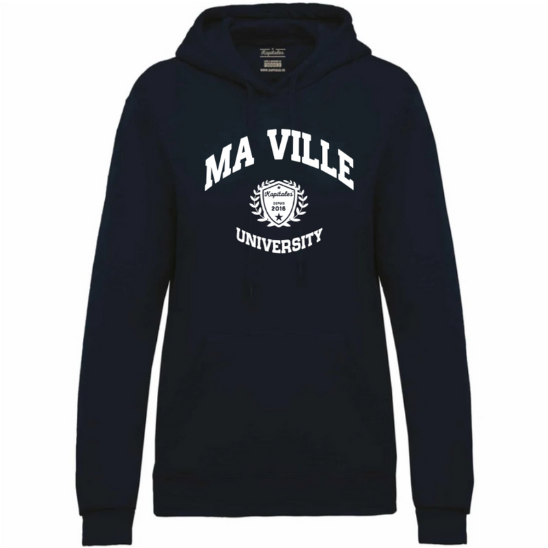 Sweat à Capuche Femme personnalisé-5