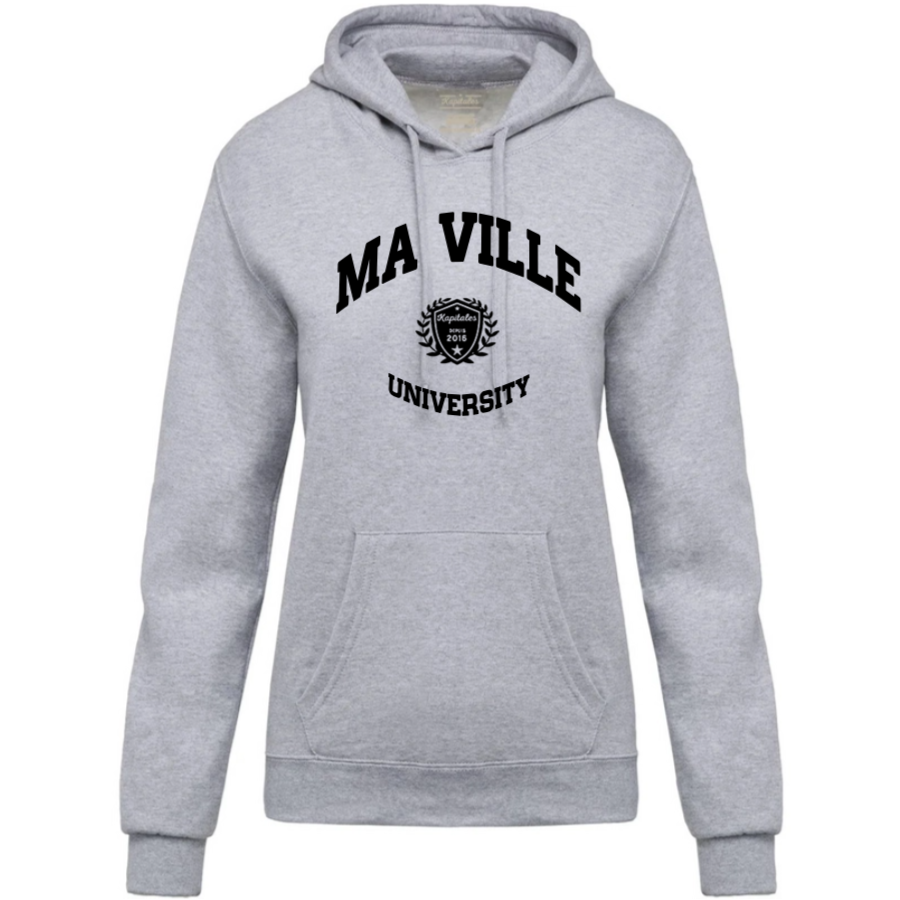 Sweat à Capuche Femme personnalisé-5