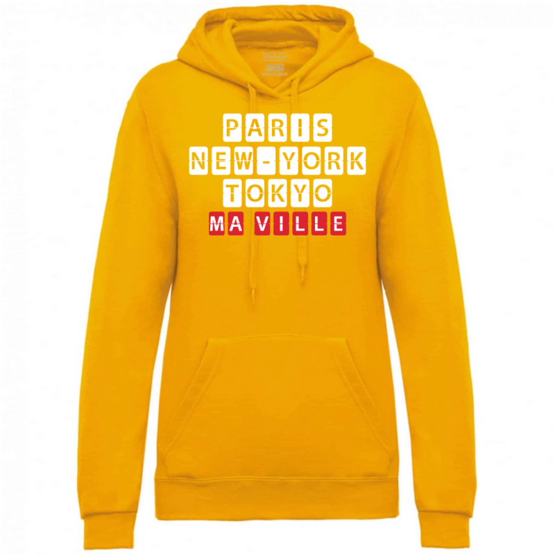Sweat à Capuche Femme personnalisé-2
