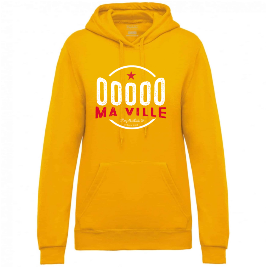 Sweat à Capuche Femme personnalisé-4
