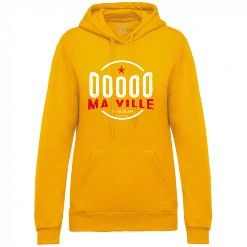 Sweat à Capuche Femme personnalisé-4