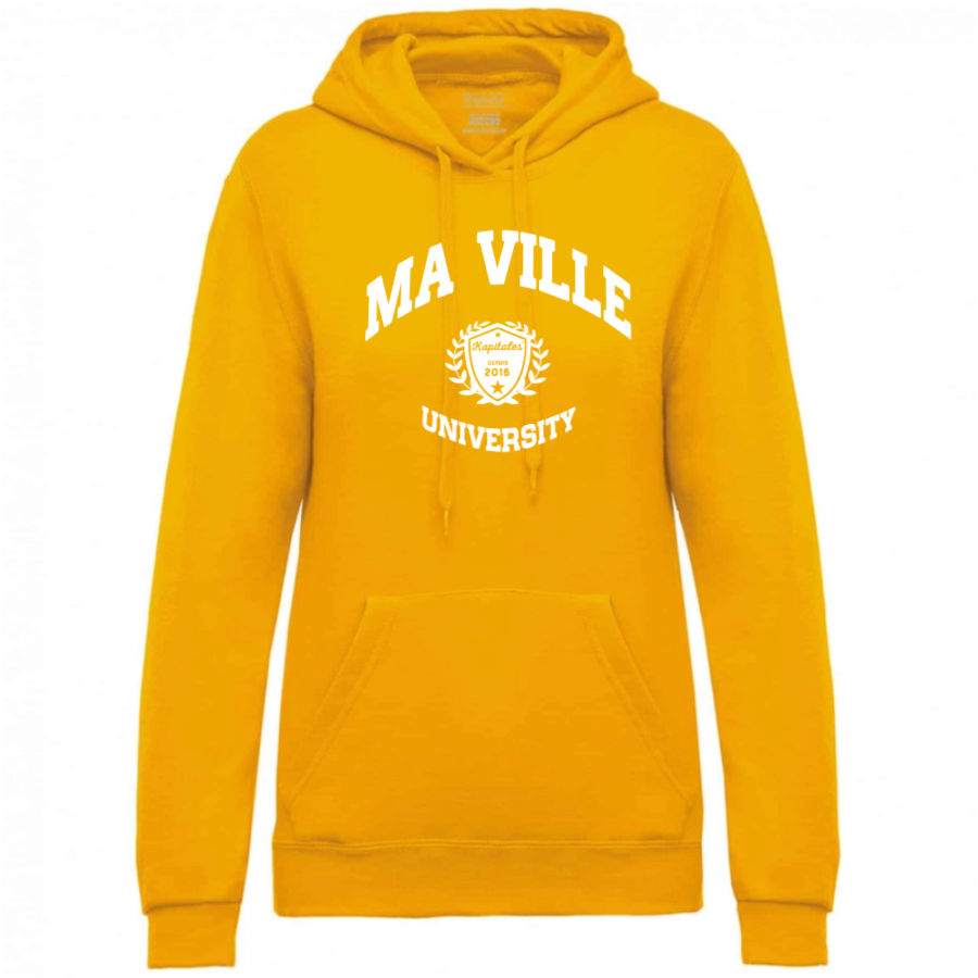 Sweat à Capuche Femme personnalisé