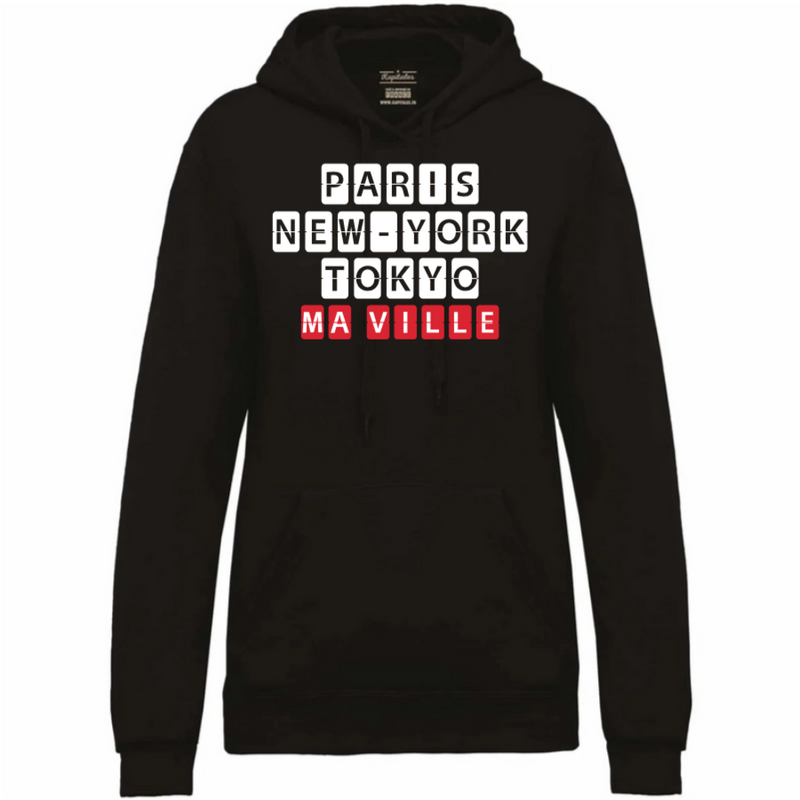 Sweat à Capuche Femme personnalisé-2