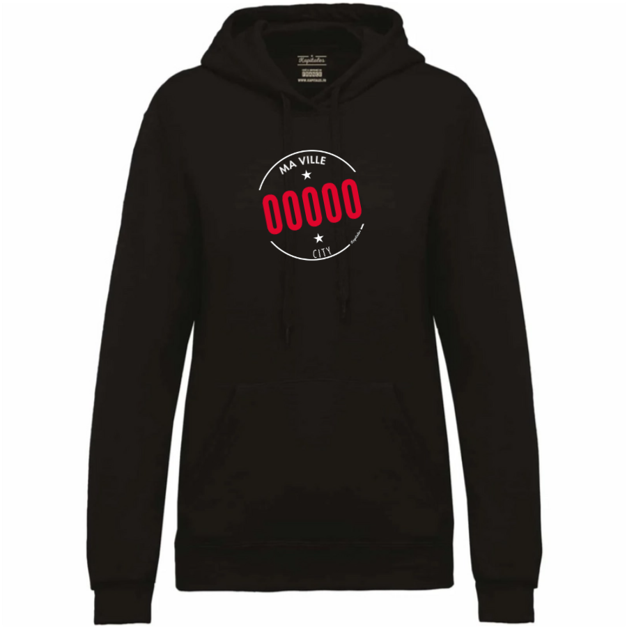 Sweat à Capuche Femme personnalisé-3