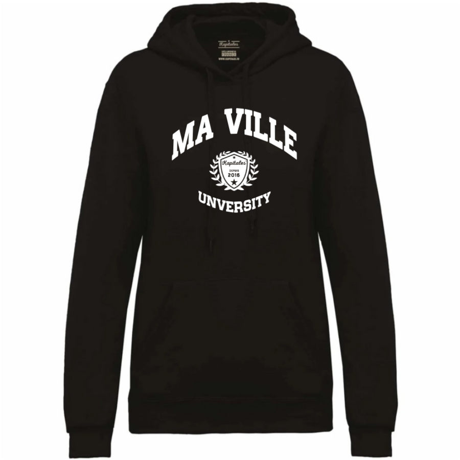 Sweat à Capuche Femme personnalisé-5