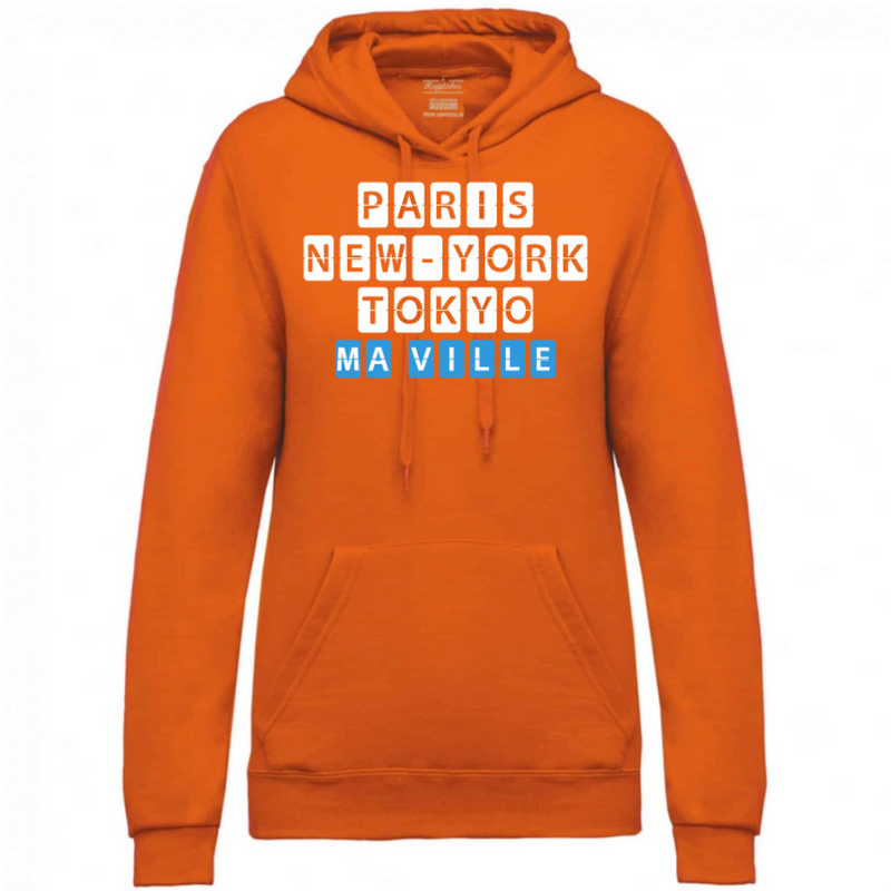 Sweat à Capuche Femme personnalisé-2