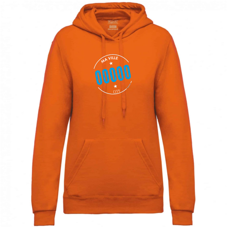 Sweat à Capuche Femme personnalisé