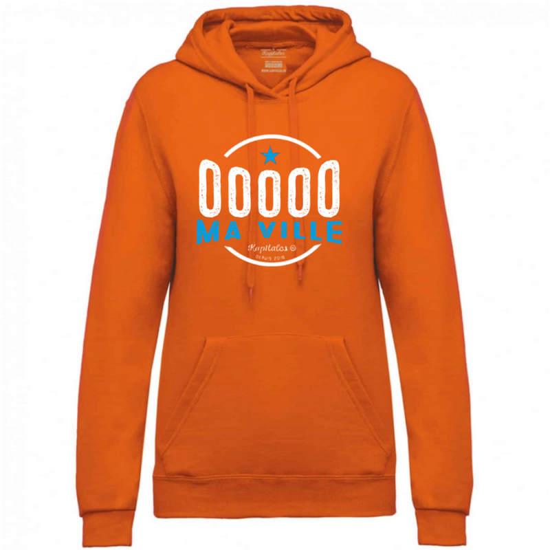 Sweat à Capuche Femme personnalisé-4