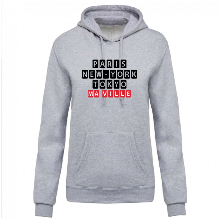 Sweat à Capuche Homme personnalisé-2