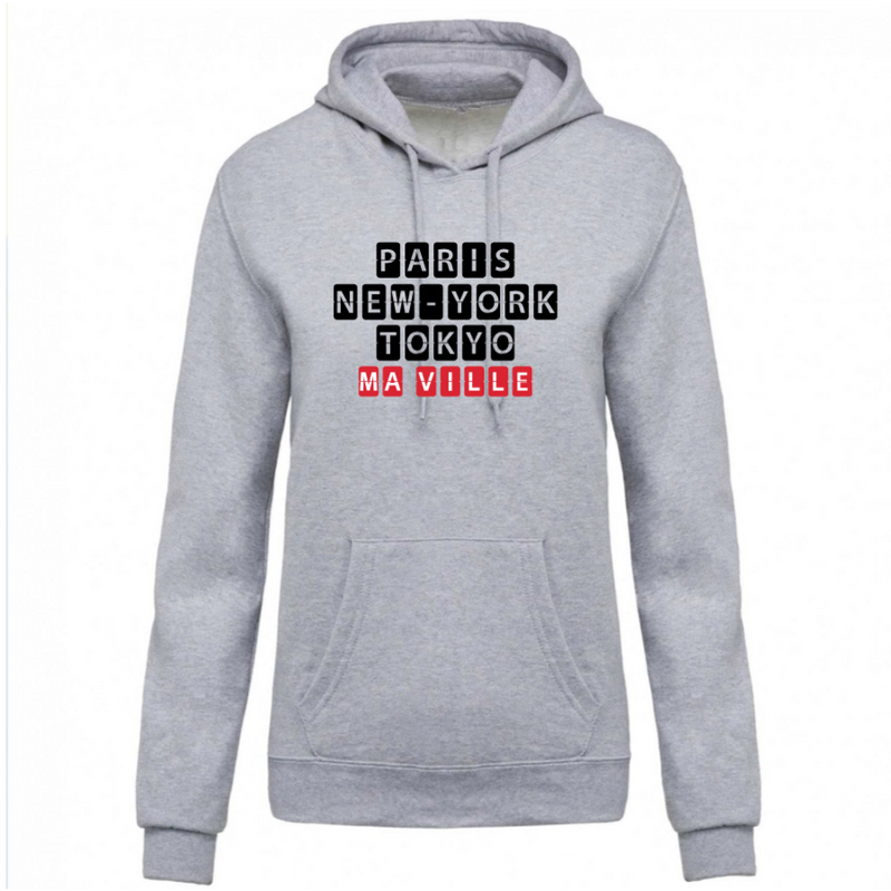 Sweat à Capuche Homme personnalisé-2