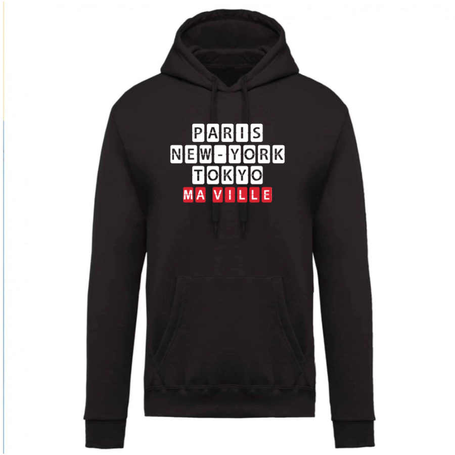 Sweat à Capuche Homme personnalisé-2