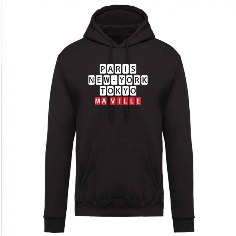 Sweat à Capuche Homme personnalisé-2