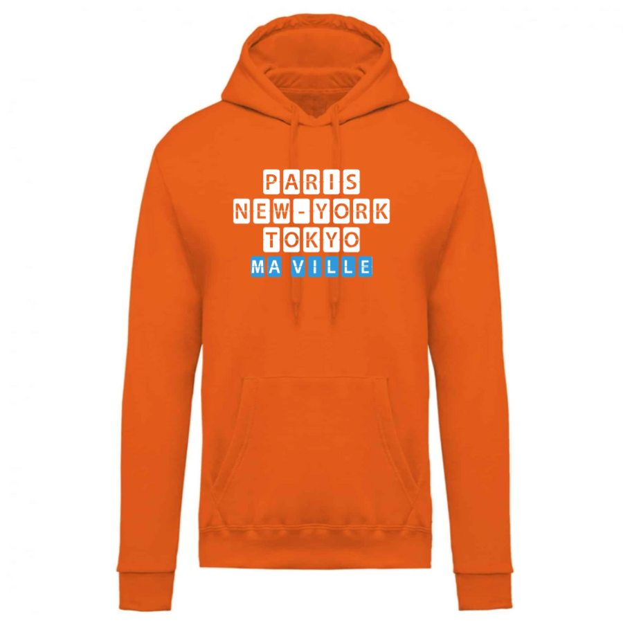 Sweat à Capuche Homme personnalisé-2
