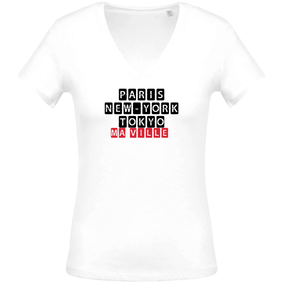 T-Shirt Femme Bio personnalisé-2