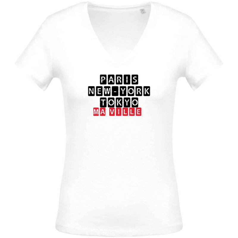 T-Shirt Femme Bio personnalisé-2