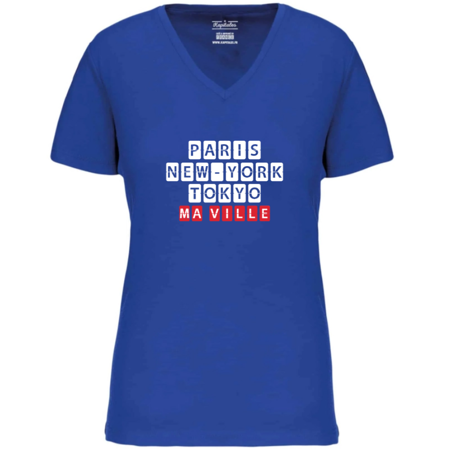 T-Shirt Femme Bio personnalisé-2