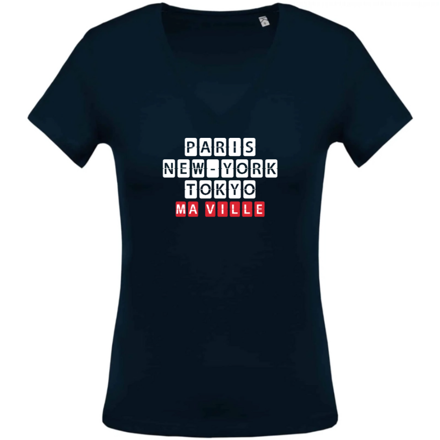 T-Shirt Femme Bio personnalisé-2