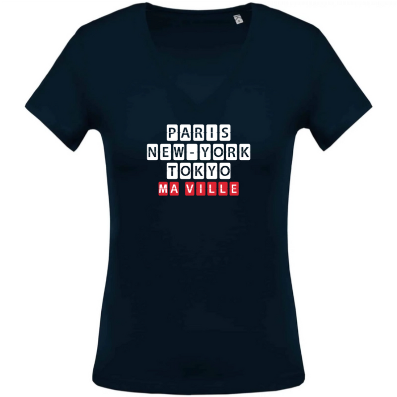 T-Shirt Femme Bio personnalisé-2