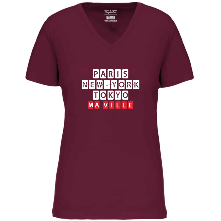 T-Shirt Femme Bio personnalisé-2