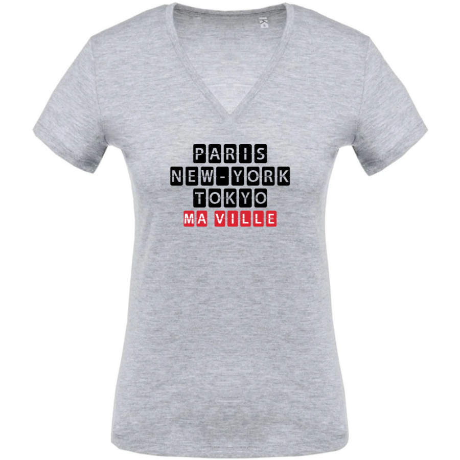 T-Shirt Femme Bio personnalisé-2