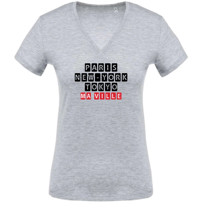 T-Shirt Femme Bio personnalisé-2