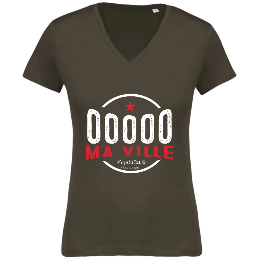 T-Shirt Femme Bio personnalisé-4