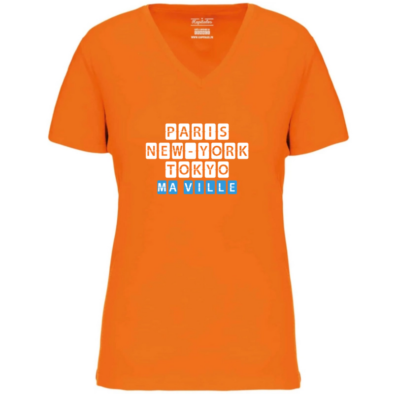 T-Shirt Femme Bio personnalisé-2