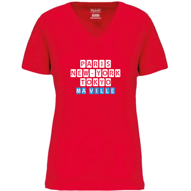 T-Shirt Femme Bio personnalisé-2