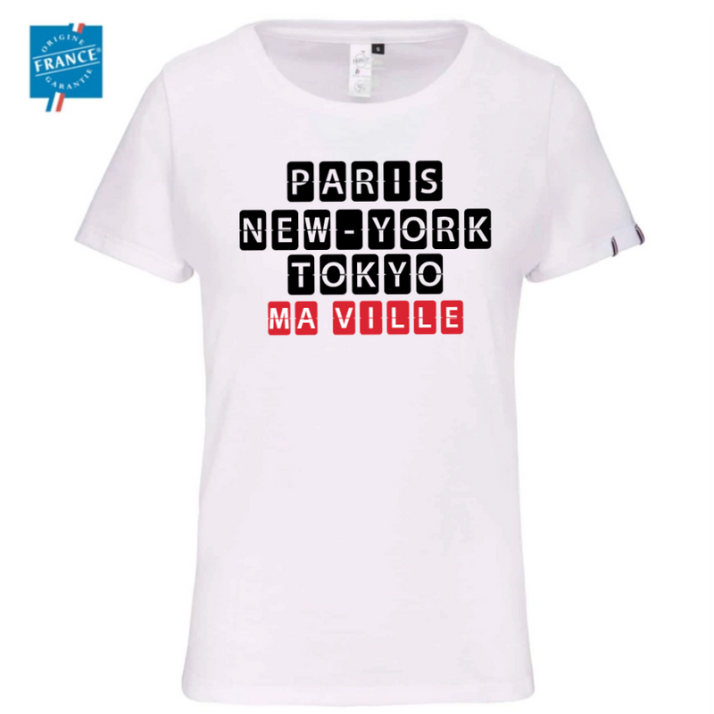 T-Shirt Origine France Femme BIO-2
