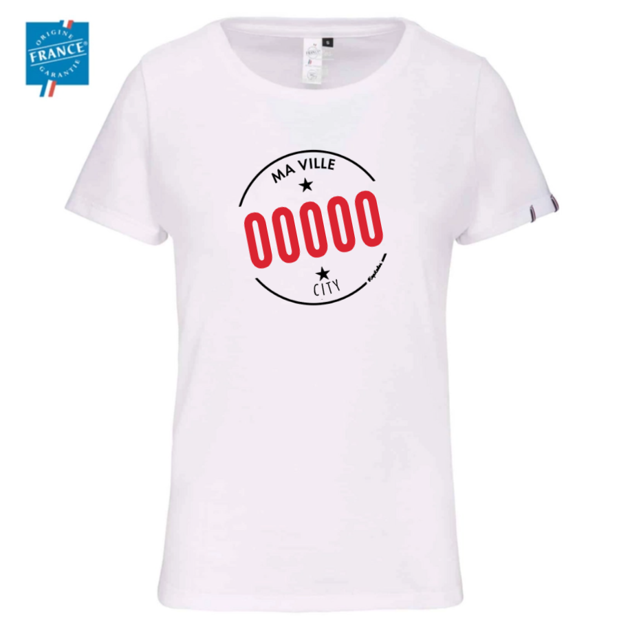 T-Shirt Origine France Femme BIO-3