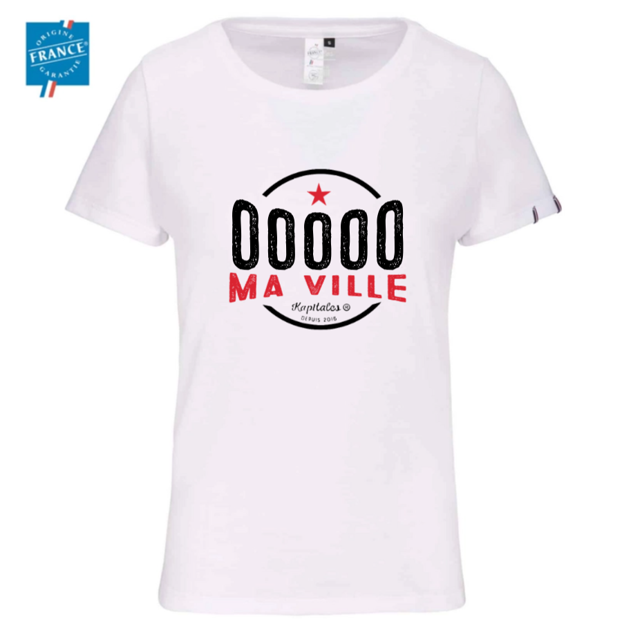T-Shirt Origine France Femme BIO-4