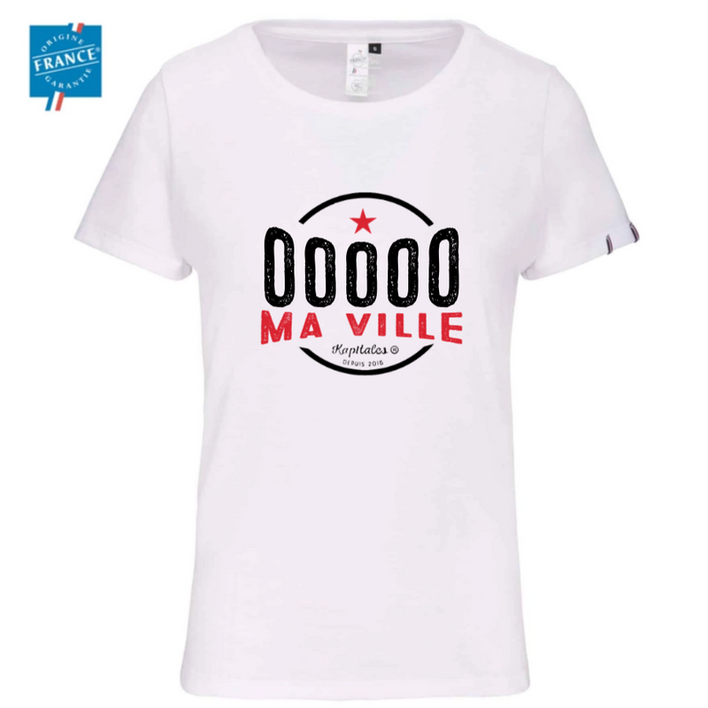 T-Shirt Origine France Femme BIO-4
