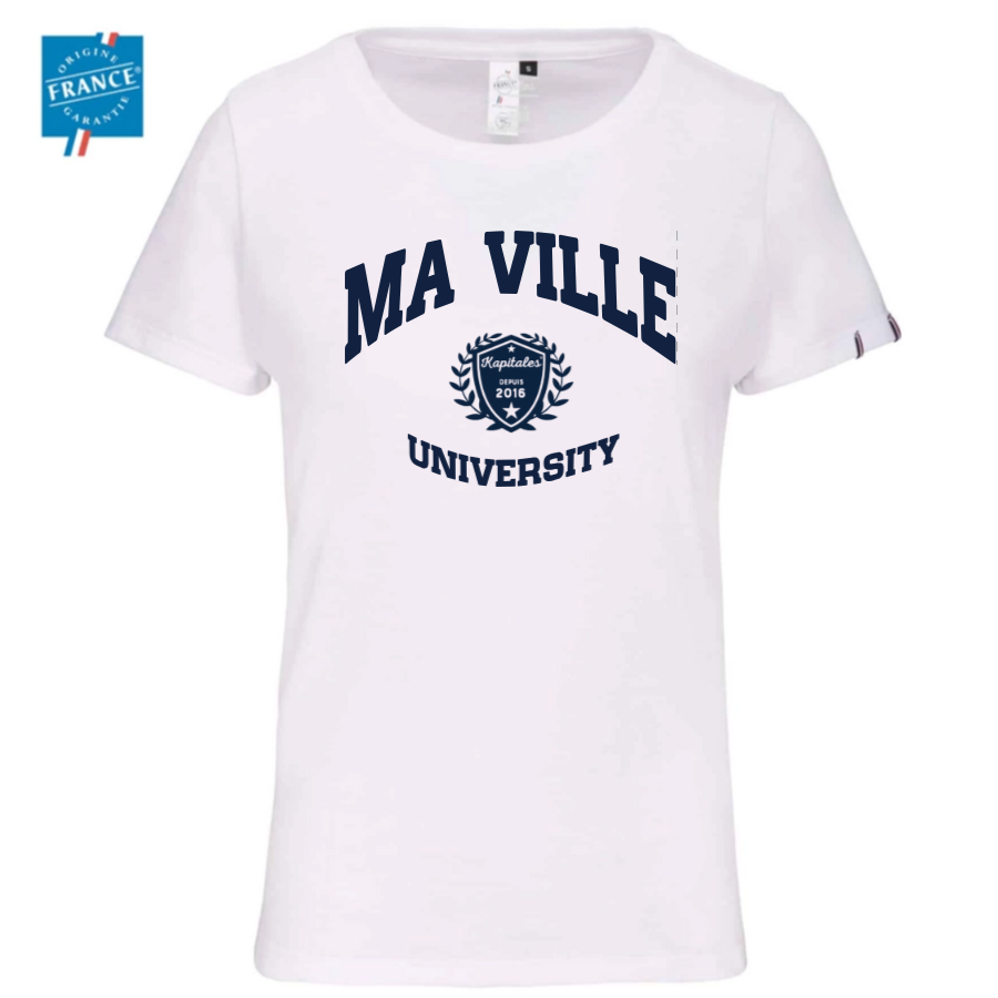 T-Shirt Origine France Femme BIO-5
