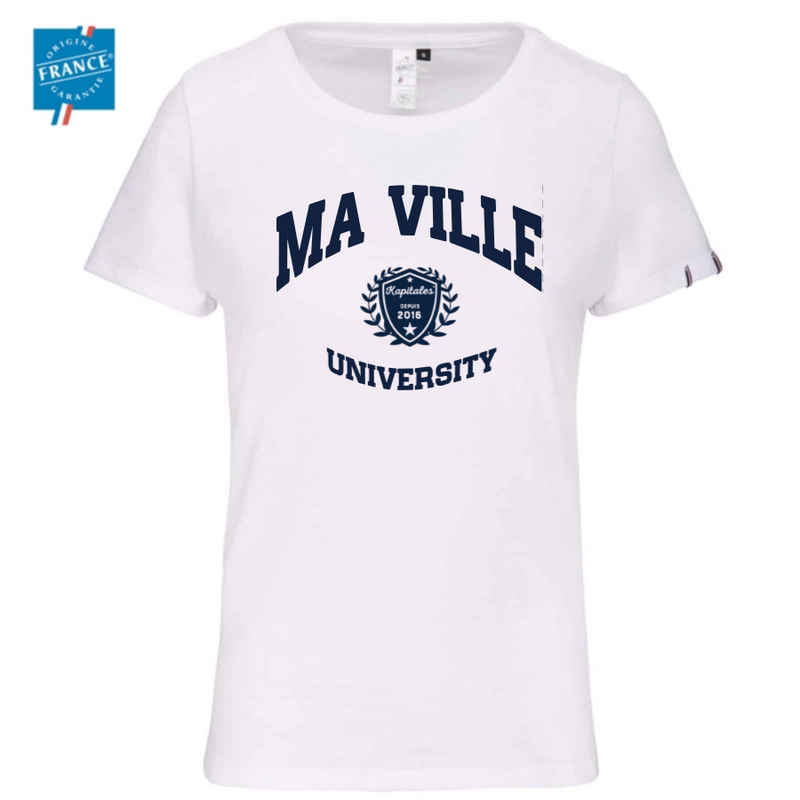 T-Shirt Origine France Femme BIO-5