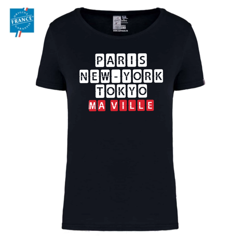 T-Shirt Origine France Femme BIO-2