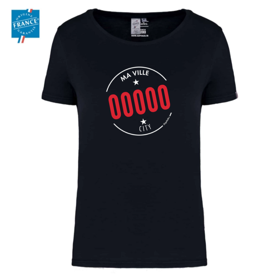 T-Shirt Origine France Femme BIO-3