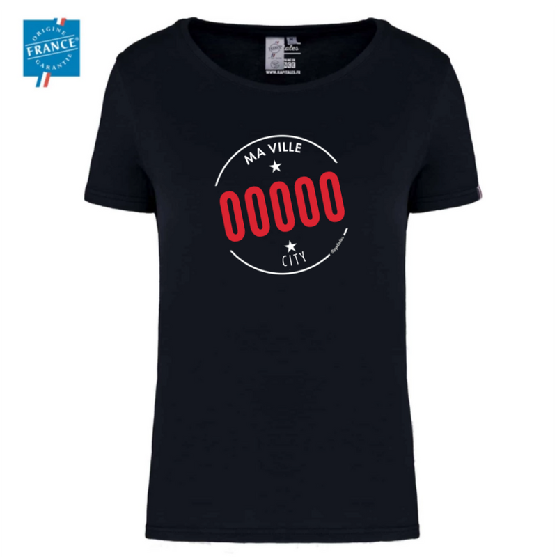 T-Shirt Origine France Femme BIO-3