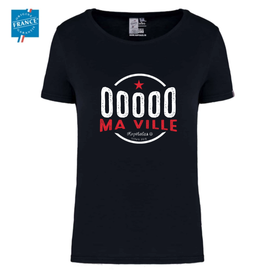 T-Shirt Origine France Femme BIO-4
