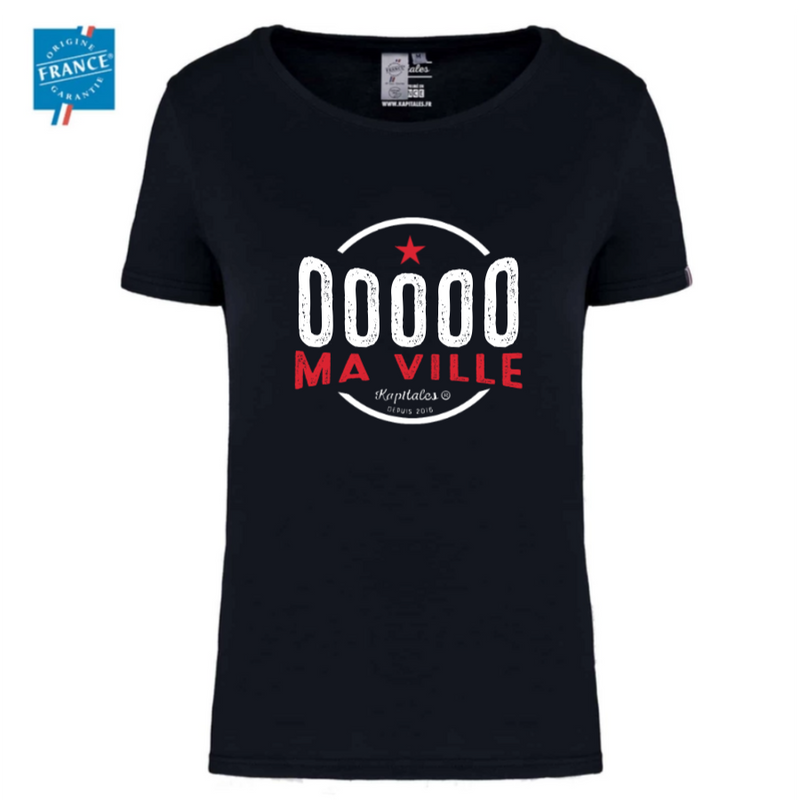 T-Shirt Origine France Femme BIO-4